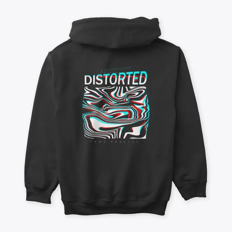 ''DISTORTED'' HOODIE 